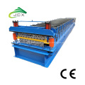 Metal roof sheeting machine